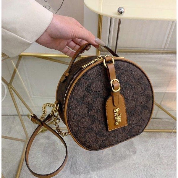 Coach round sling bag store