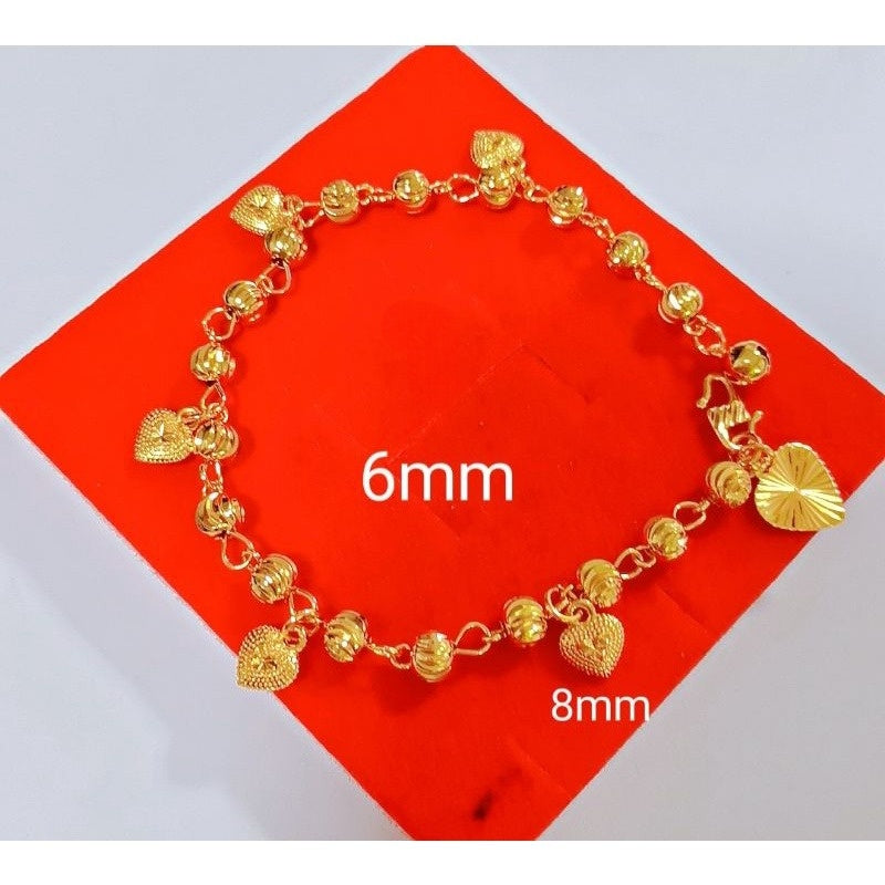 EB122 - Korean Gold Boba Bracelet