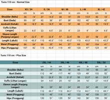 Tanah Tunic 110cm - Buy 3 @ Free Blouse BL777