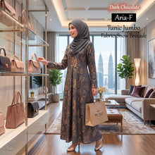 Aria-F Snow Brocade Tunic Jumbo - Buy 2 @ Free Shipping