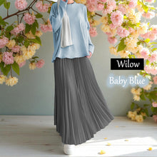 Wilow Pleated Tunic Dress - Buy 2 Free Tudung DR888