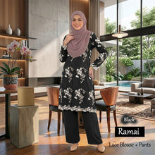 Ramai Lace Blouse & Pants - Buy 2 @ Free Shipping