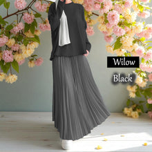 Wilow Pleated Tunic Dress - Buy 2 Free Tudung DR888