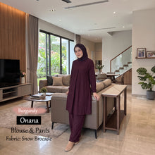 Onana Snow Brocade Blouse And Pants - Buy 2 @ Free Shipping
