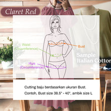 Ladie Elastic Cuff Tunic Jumbo (No Tudung) - COD Not Available