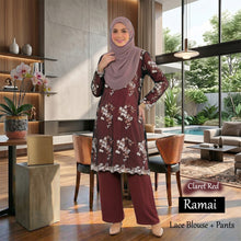Ramai Lace Blouse & Pants - Buy 2 @ Free Shipping