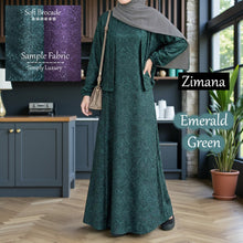 Zimana Brocade Cardigan Jubah - Buy 2 @ Free Shipping - Hannah Singapore