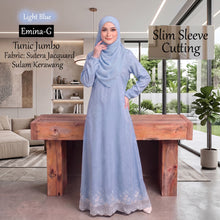 Emina-G Slim Sleeve Tunic Jumbo - Buy 2 @ Free Shipping