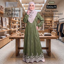 Emina-H Slim Sleeve Tunic Jumbo - Buy 2 @ Free Shipping