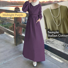 Xixili Back Zip COTTON Jubah
