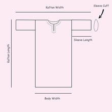 Lana Loose Kaftan A (Size xs - 5xl)