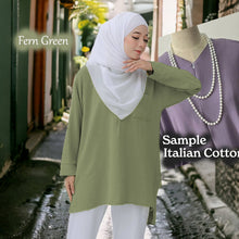 QQ Long Short COTTON Blouse