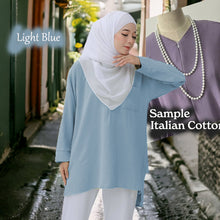 QQ Long Short COTTON Blouse