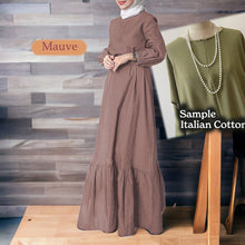 Bella Cotton Jubah