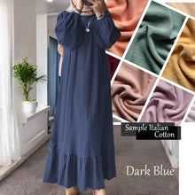 Henna Cotton Tunic Jumbo - Clearance - Dark Blue - Size 8XL