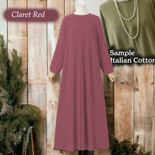 Hummer Cotton Tunic Jumbo (Loose Sleeve) - Clearance - Claret Red - Size XL