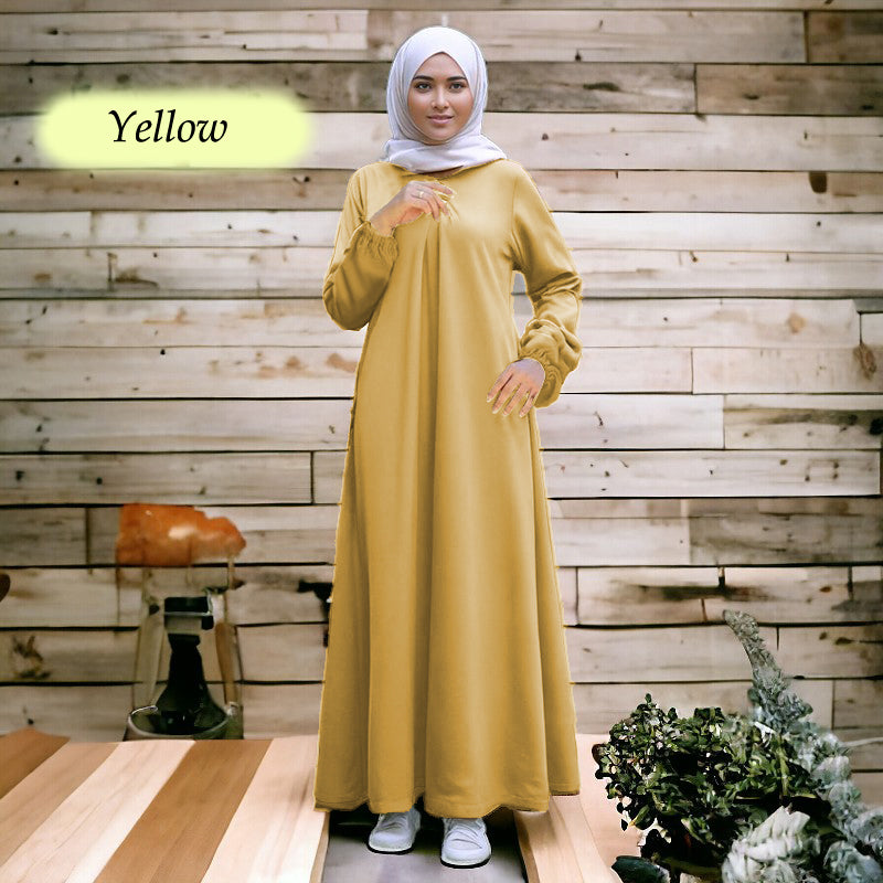 Hummer Cotton Tunic Jumbo (Loose Sleeve) - Clearance - Yellow - Size XL
