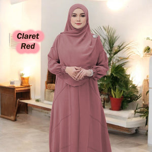 Uniya Tunic Jumbo A (Loose Sleeve) - No Tudung - COD Not Available