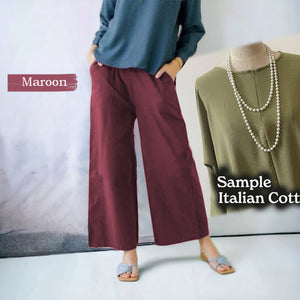 Hei Cotton Loose Pants