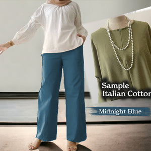 Hei Cotton Loose Pants