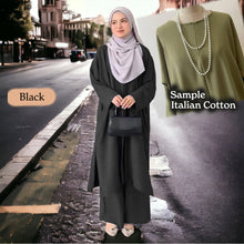 Ena Cotton Set  - Clearance - Black- Size XS