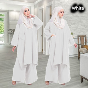 Zavia Kaftan Tunic Loose Pants Set