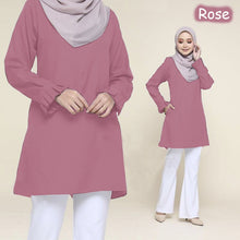 Belva Blouse - Clearance - Pink - Size S