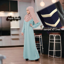 Niesha Flowy Jubah B