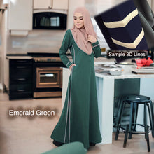 Niesha Flowy Jubah B