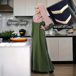 Niesha Flowy Jubah A