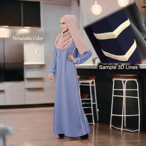 Niesha Flowy Jubah B