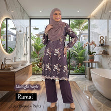 Ramai Lace Blouse & Pants - Buy 2 @ Free Shipping