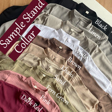 Junaida Stand Collar Set (Size 6xl ~ 10xl) - Loose Sleeve