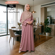 Nila Snow Brocade Kaftan - Buy 2 @ Free Shipping