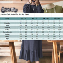 Ladie Elastic Cuff Tunic Jumbo (No Tudung) - COD Not Available
