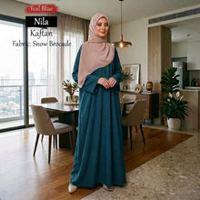 Nila Snow Brocade Kaftan - Buy 2 @ Free Shipping
