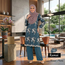 Ramai Lace Blouse & Pants - Buy 2 @ Free Shipping