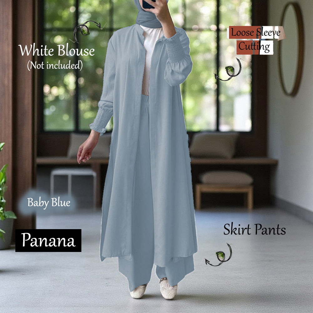 Panana B Cardigan Tunic Dress - Buy 3 @ Free BL777
