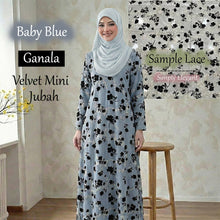 Ganala B Velvet Mini Jubah - Buy 2 @ Free Shipping