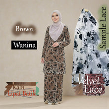 Wanina Velvet Baju Kurung - Buy 2 @ Free Shipping
