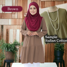 Wanda Cotton Blouse  (Size 6xl - 10xl)
