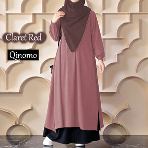 Qinomo Tunic Dress (Skirt Pants)