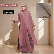 Lamina Linen Tunic Dress - Hannah Singapore