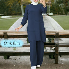 Gazala Cotton Muslimah Set  (Size 6xl ~ 10xl)