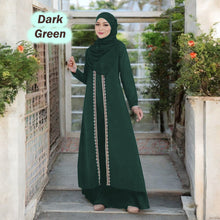 Viyana A Lace Tunic Jumbo - Buy 2 Free Jubah JB777