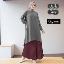 Gigane B Pleated Tunic Dress