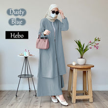 Hebo Cardigan Tunic Dress