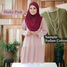 Wanda Cotton Blouse  (Size 6xl - 10xl)