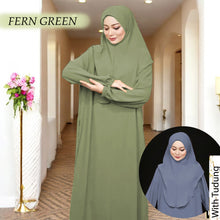 Guyana Tunic Jumbo + instant Tudung (Size 6XL ~ 10XL)