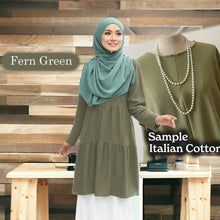 Wanda Cotton Blouse  (Size 6xl - 10xl)